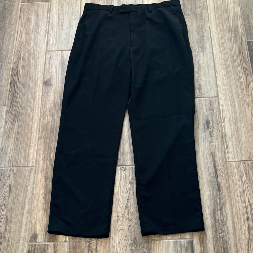 Classic Black Trousers- Haggar Enterprise 38x34
